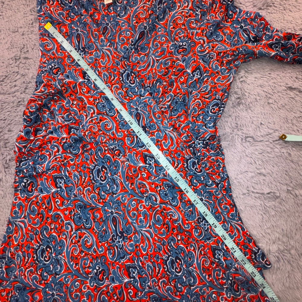 Boden Elodie Empire Midi Dress
Fiesta Orange Botanic Terrace Women's 12 Stretch - Picture 7 of 16